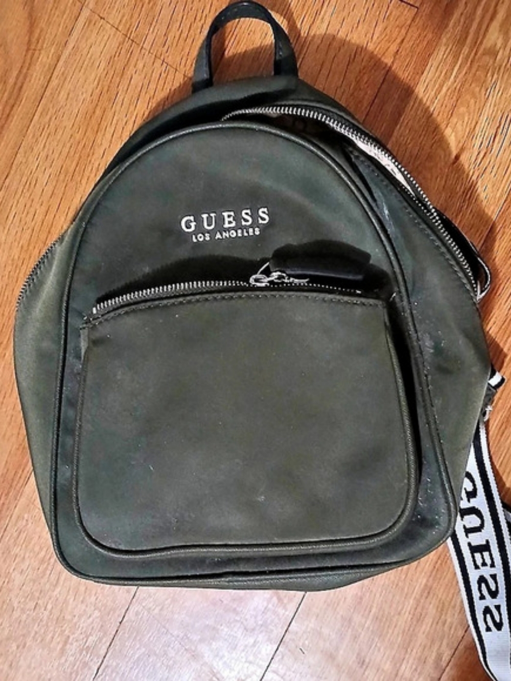 GUESS Backpack Green & Black
